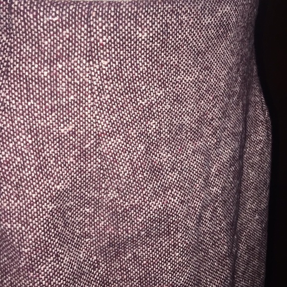 Plus Size Vintage Skirt (Burgundy) - Picture 3 of 8